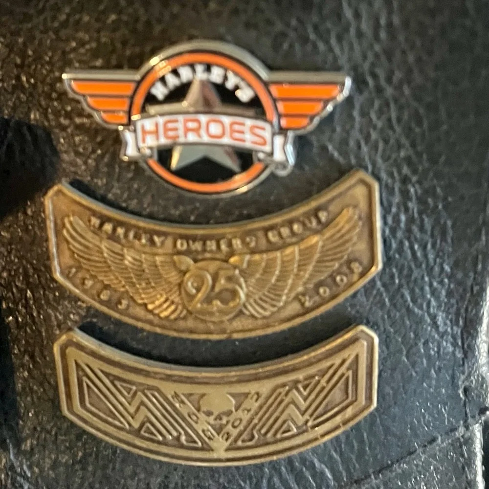Harley Davidson motorcycle vest